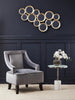 Luxe Grey Velvet Accent Chair
