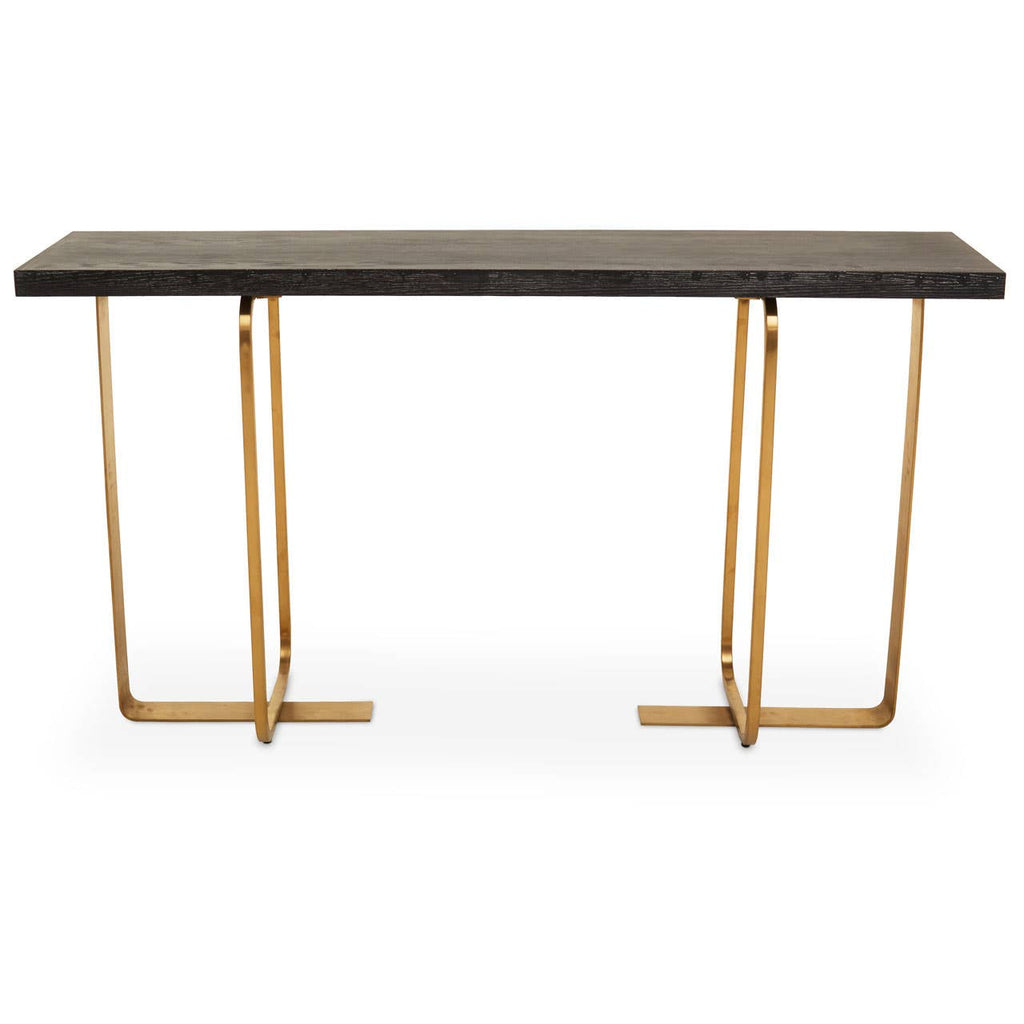 Rustic Oak Console Table
