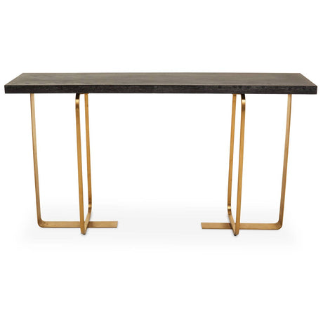 Rustic Oak Console Table