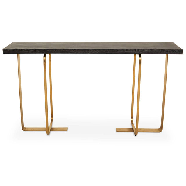 Rustic Oak Console Table