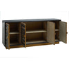 Roselle - Eco-Friendly Wood Sideboard with Labyrinth Patterns