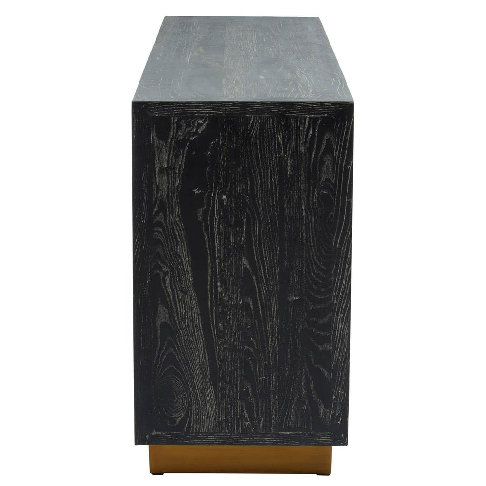 Roselle - Eco-Friendly Wood Sideboard with Labyrinth Patterns