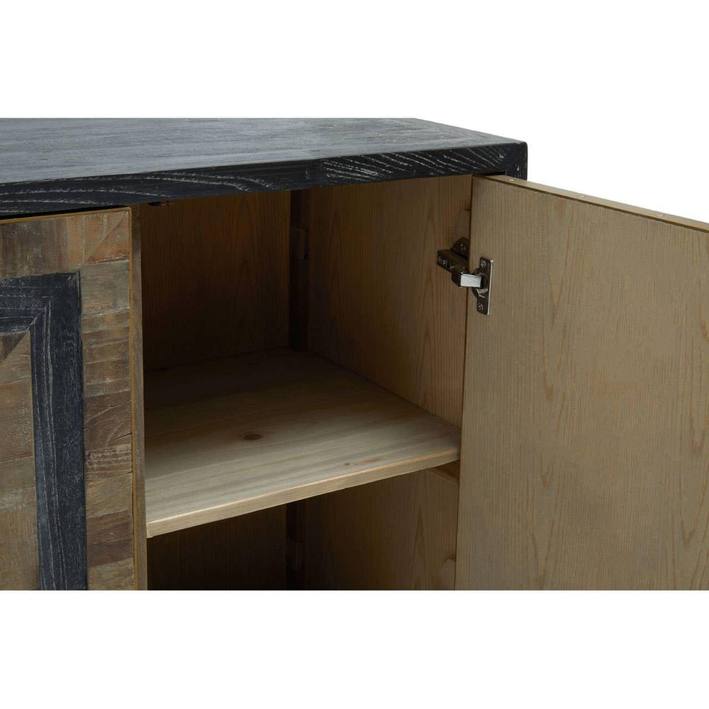 Roselle - Eco-Friendly Wood Sideboard with Labyrinth Patterns