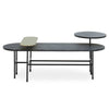 Geometric Black Oak Coffee Table
