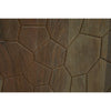 Geometric Charm Recycled Elm Sideboard with Black Legs