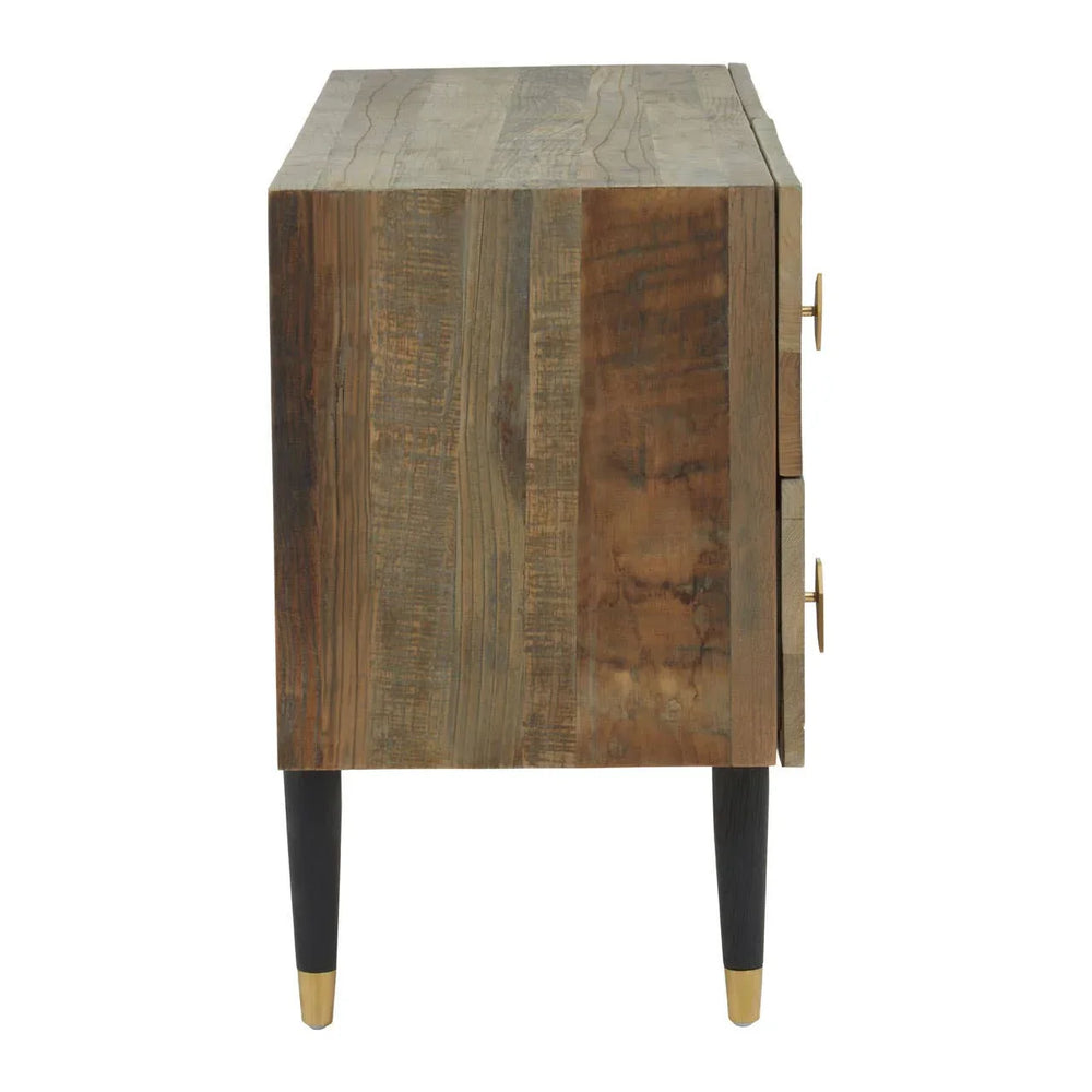 Rustic Elm Drawer Storage