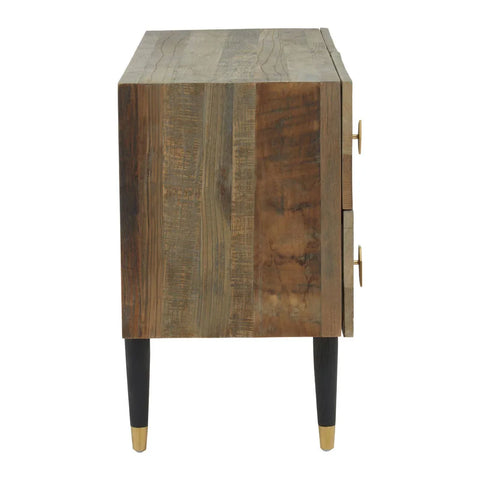 Rustic Elm Drawer Storage