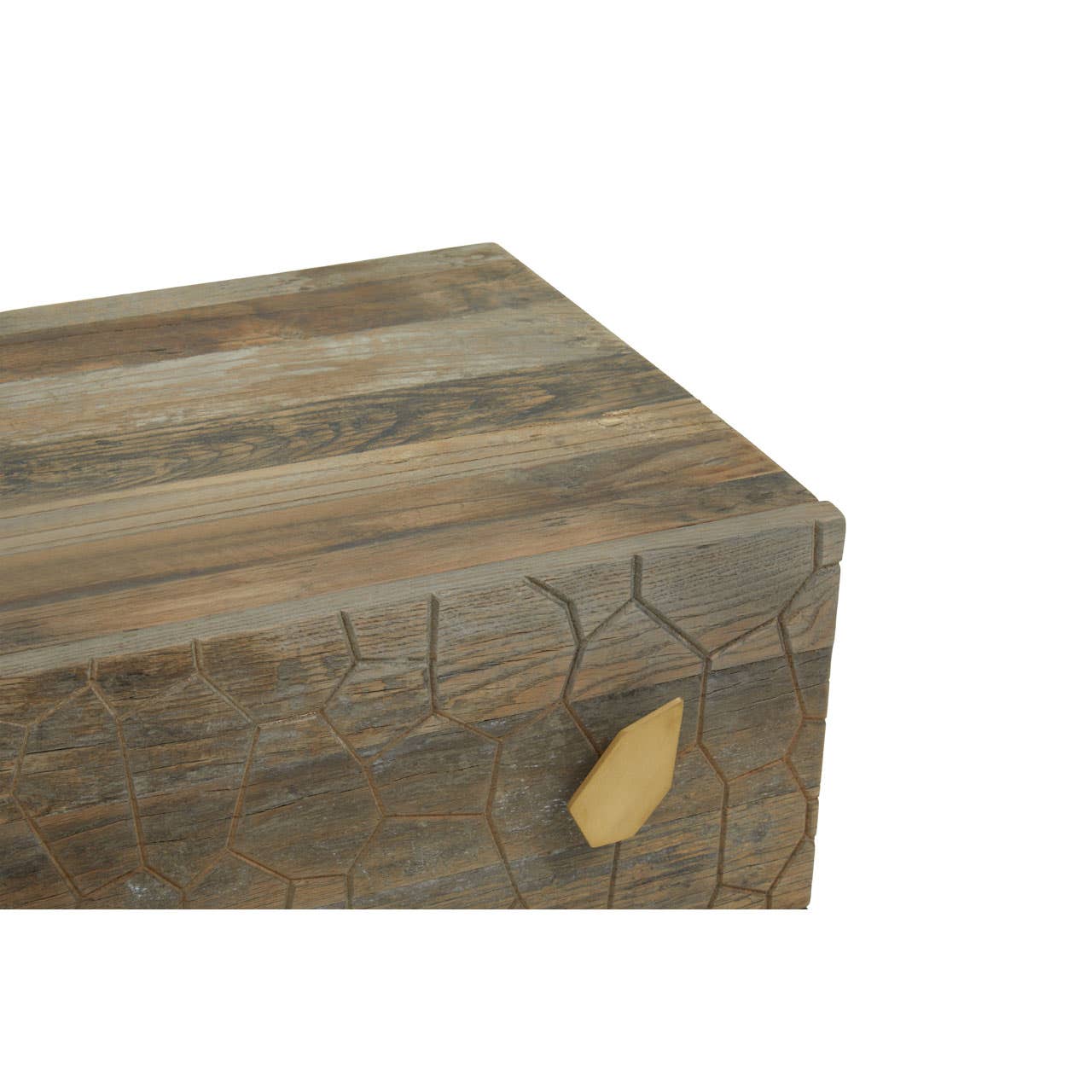 Rustic Elm Drawer Storage