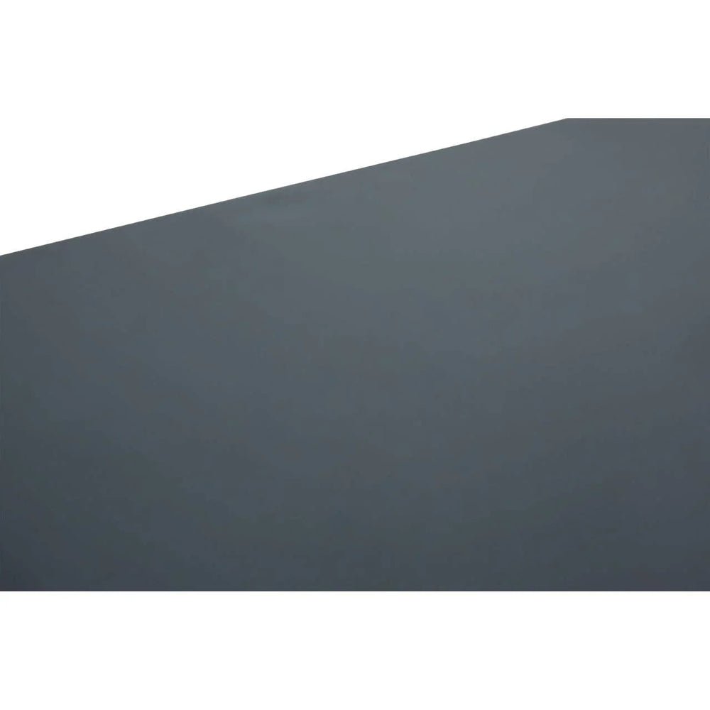 Geometric Carved Console Table