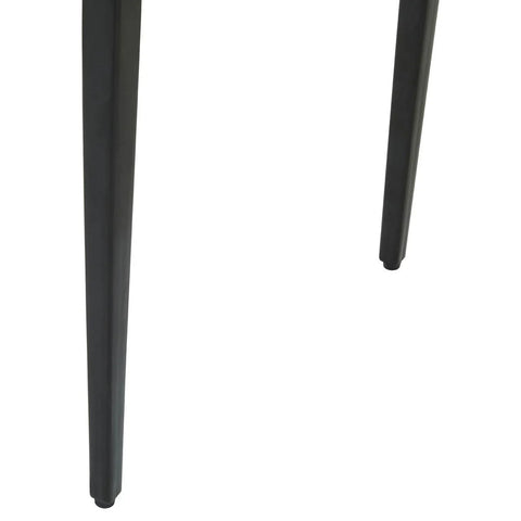 Geometric Carved Console Table