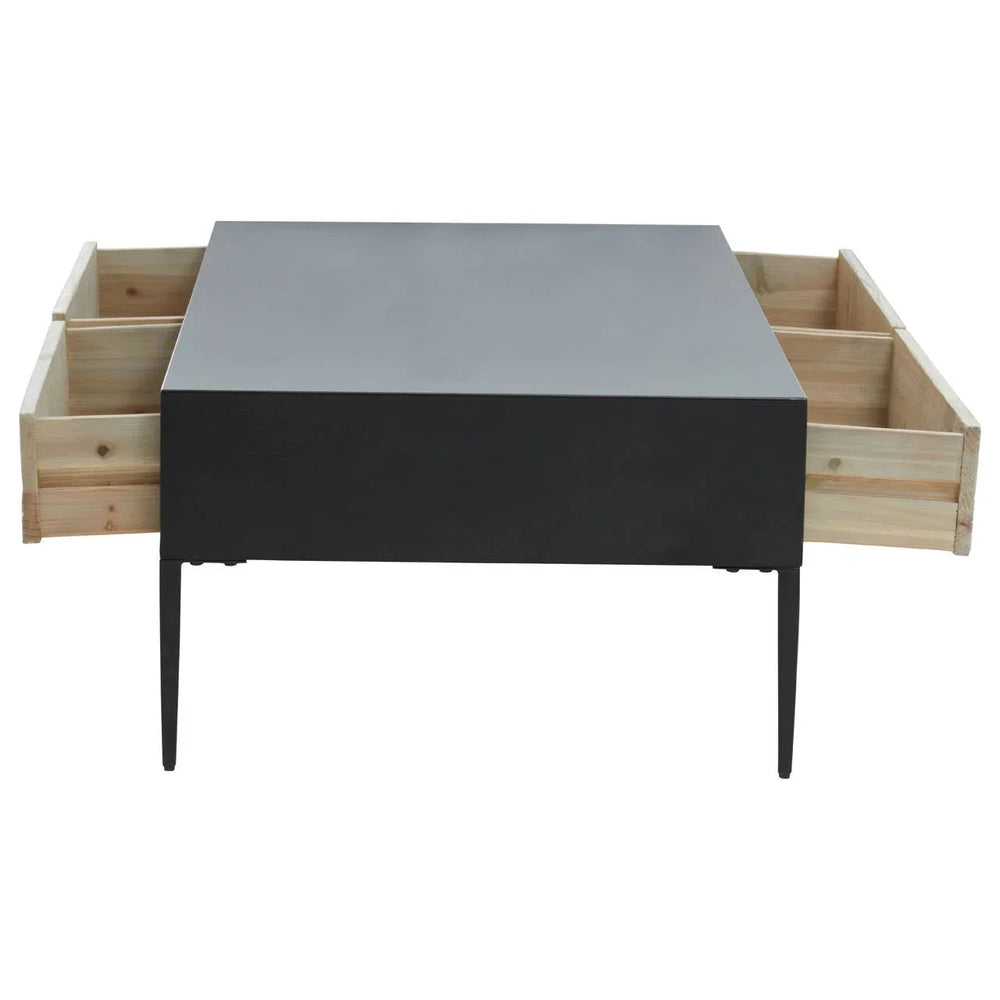 Rustic Geometric Coffee Table