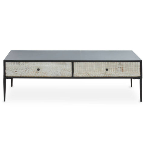 Rustic Geometric Coffee Table