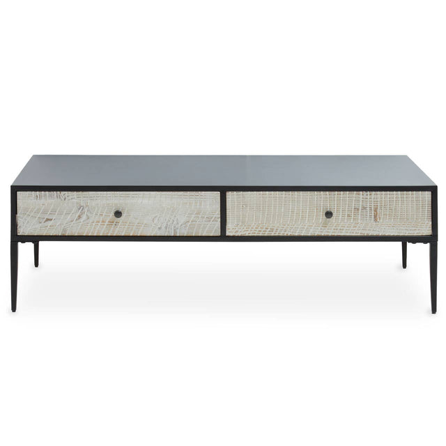 Rustic Geometric Coffee Table