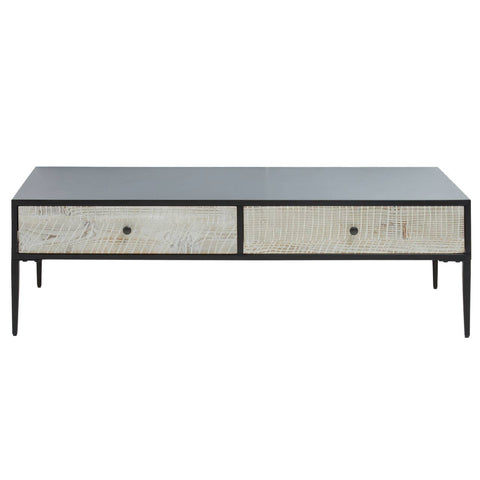 Rustic Geometric Coffee Table