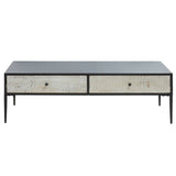 Rustic Geometric Coffee Table