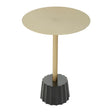 Retro Chic Metal Side Table