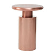 Copper Round Side Table