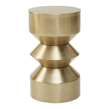 Glam Gold Tiered Side Table