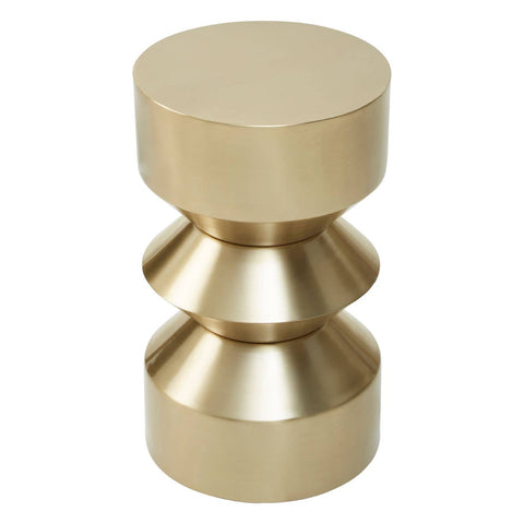 Glam Gold Tiered Side Table