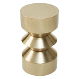 Glam Gold Tiered Side Table