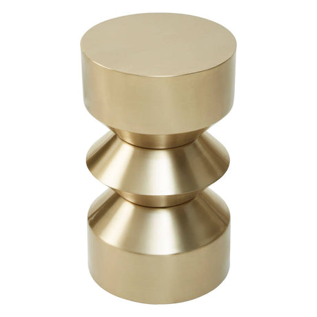 Glam Gold Tiered Side Table