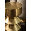 Glam Gold Tiered Side Table