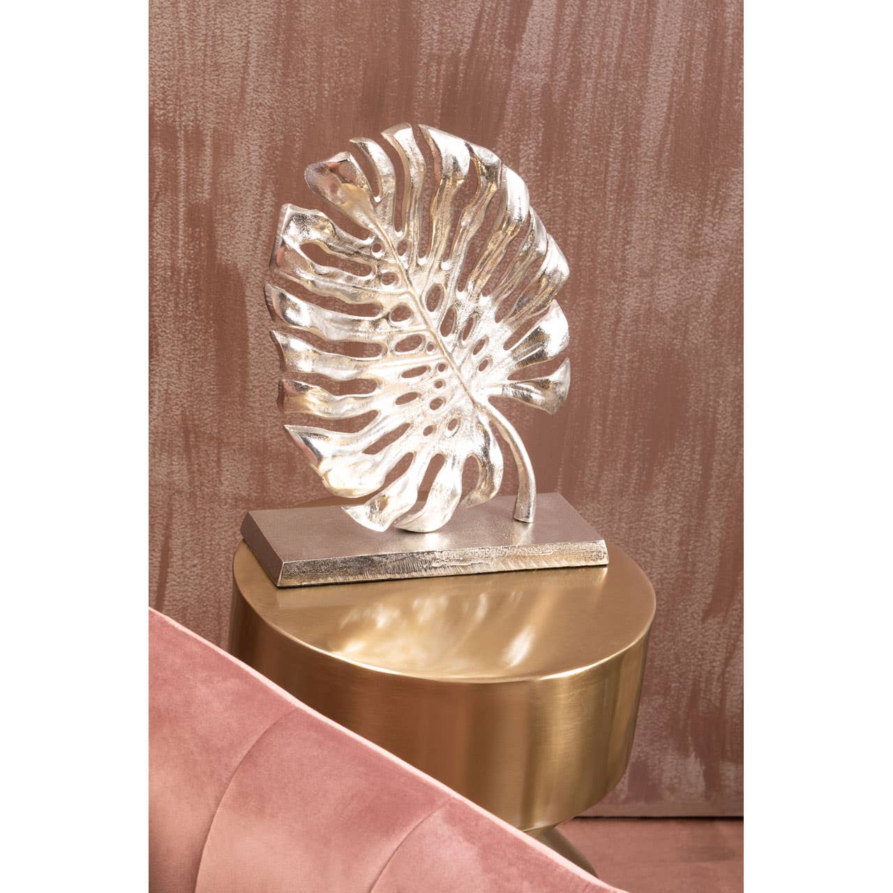 Glam Gold Tiered Side Table