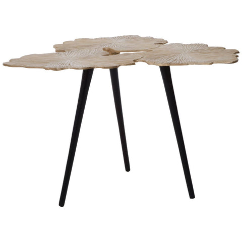 Gingko Gold Large Side Table