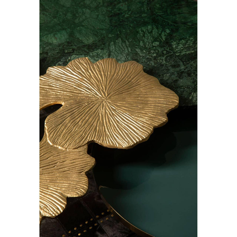 Gingko Gold Large Side Table