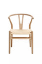 Lyon Wishbone Beech Wood Chair