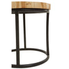 Round Teakwood Branch Table