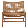 Teak Weave Lounge Chair
