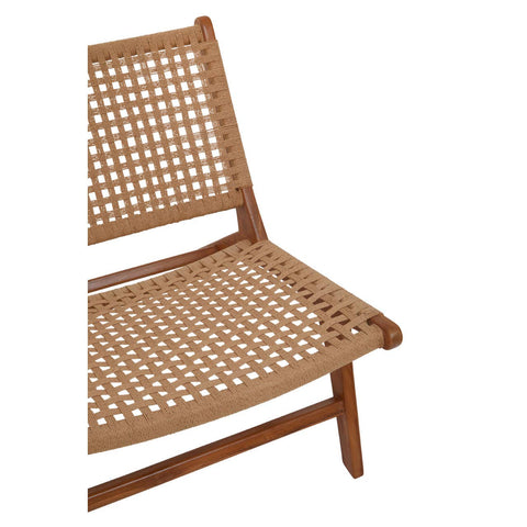 Teak Weave Lounge Chair
