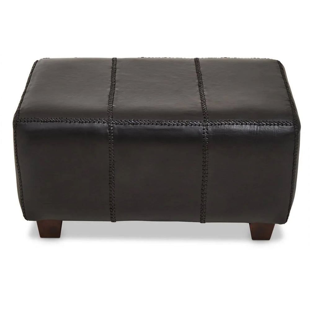 Luxe Leather Bench