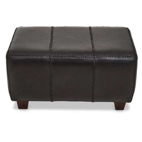 Luxe Leather Bench