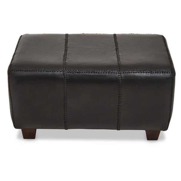 Luxe Leather Bench