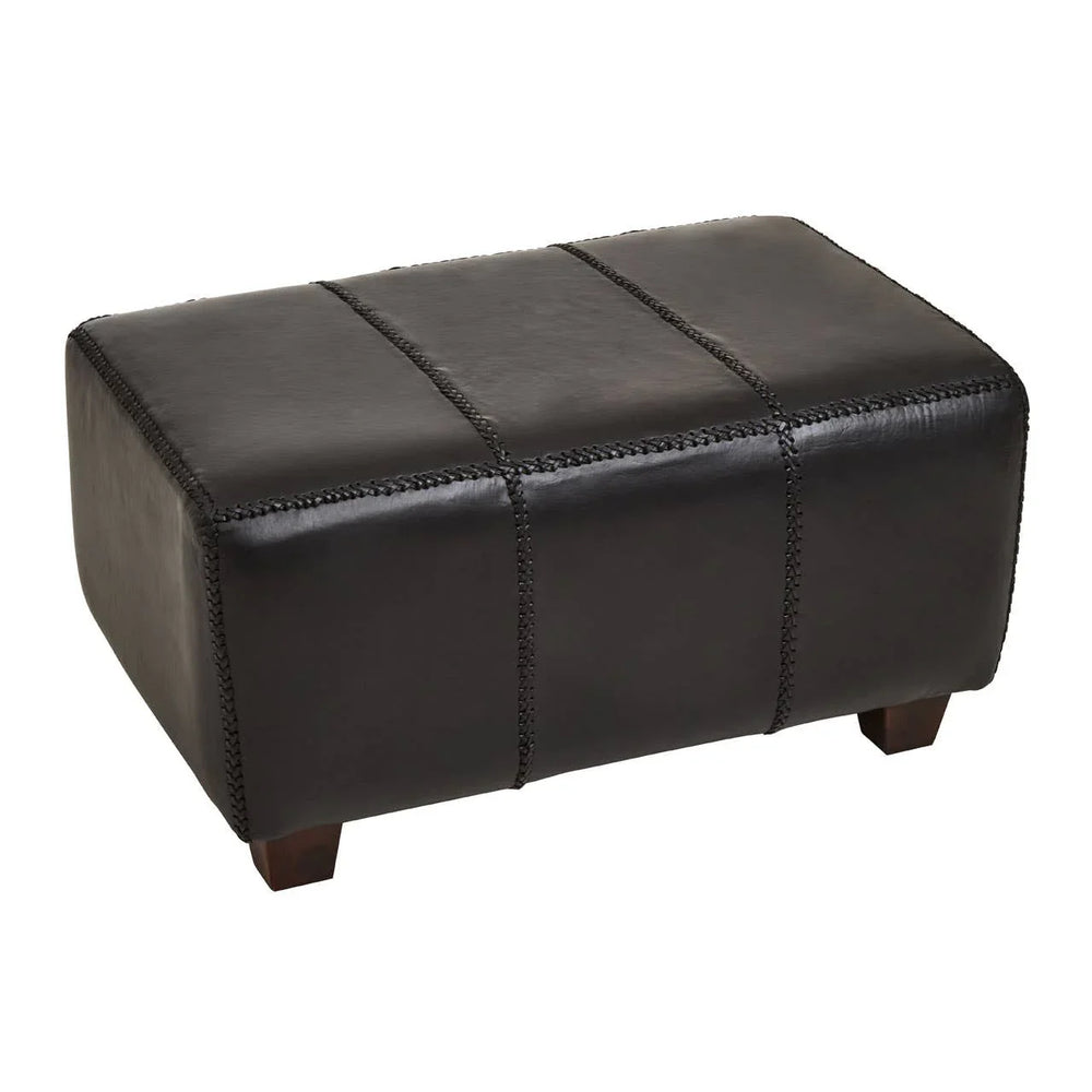 Luxe Leather Bench