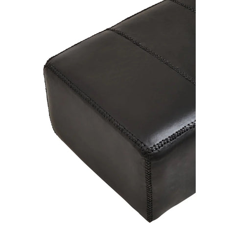 Luxe Leather Bench