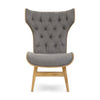 Modern Wingback Velvet Accent Chair