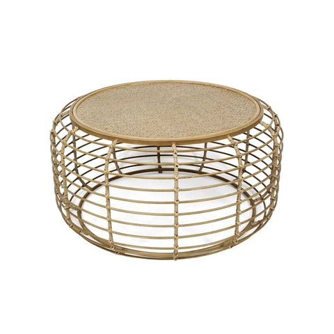 Rattan Round Coffee Table