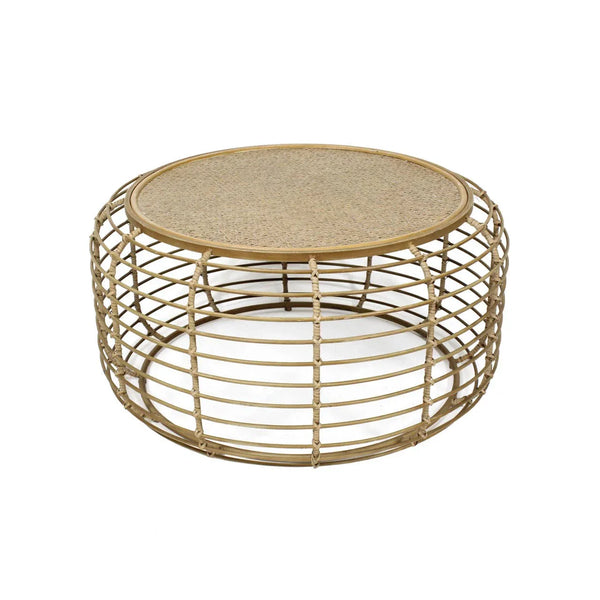 Rattan Round Coffee Table