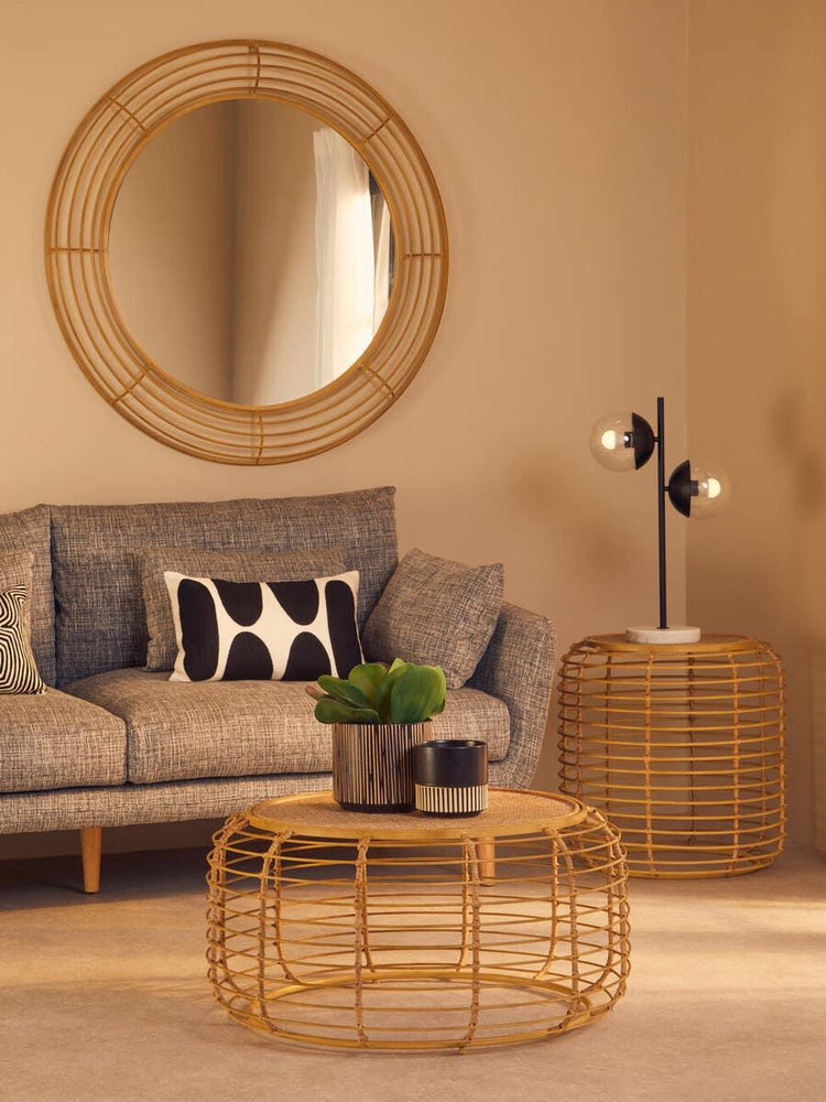 Rattan Round Coffee Table