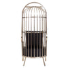 Glamour Silver Cage Chair