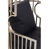 Glamour Silver Cage Chair
