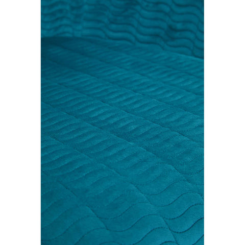 Luxe Blue Velvet Accent Chair