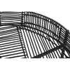 Rattan Round Side Tables Set