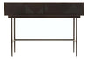 Rustic Black Console Table