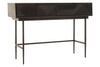 Rustic Black Console Table