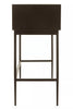 Rustic Black Console Table