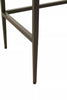 Rustic Black Console Table